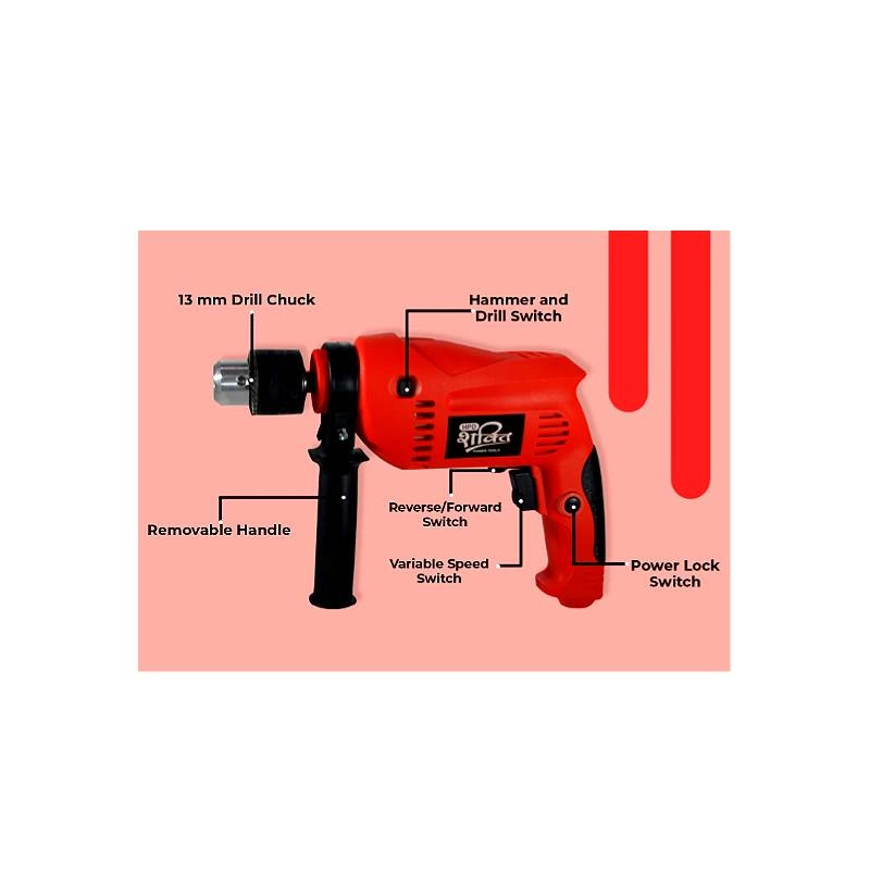 Buy 10mm Reversible Electric Drill Machine with Left Right Rotation