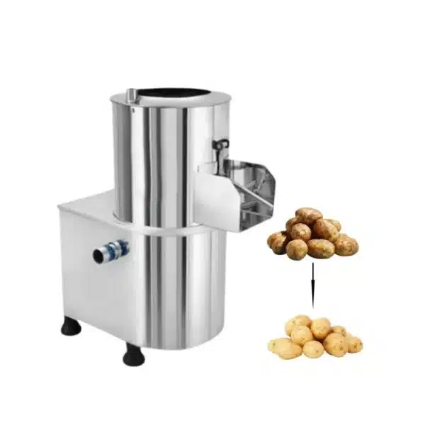 Stainless Steel Potato Peeler Machine, For Restaurant, Capacity: 25 kg