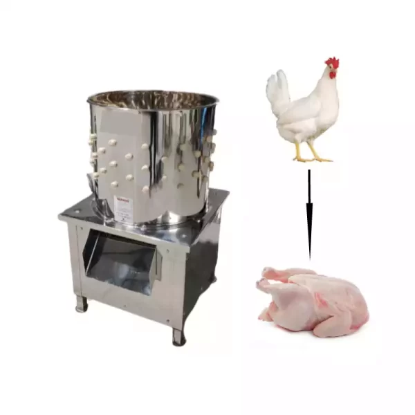 chicken de-feathering machine