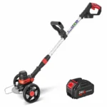 Wireless Wheel Type Grass Cutter Machine, 21V 4Ah Li-Ion Battery