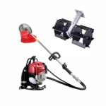 4 Stroke Back Pack Petrol Brush Cutter, 31 CC with Straight Tiller