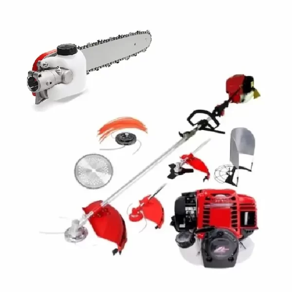 Brush cutter with chainsaw attachment