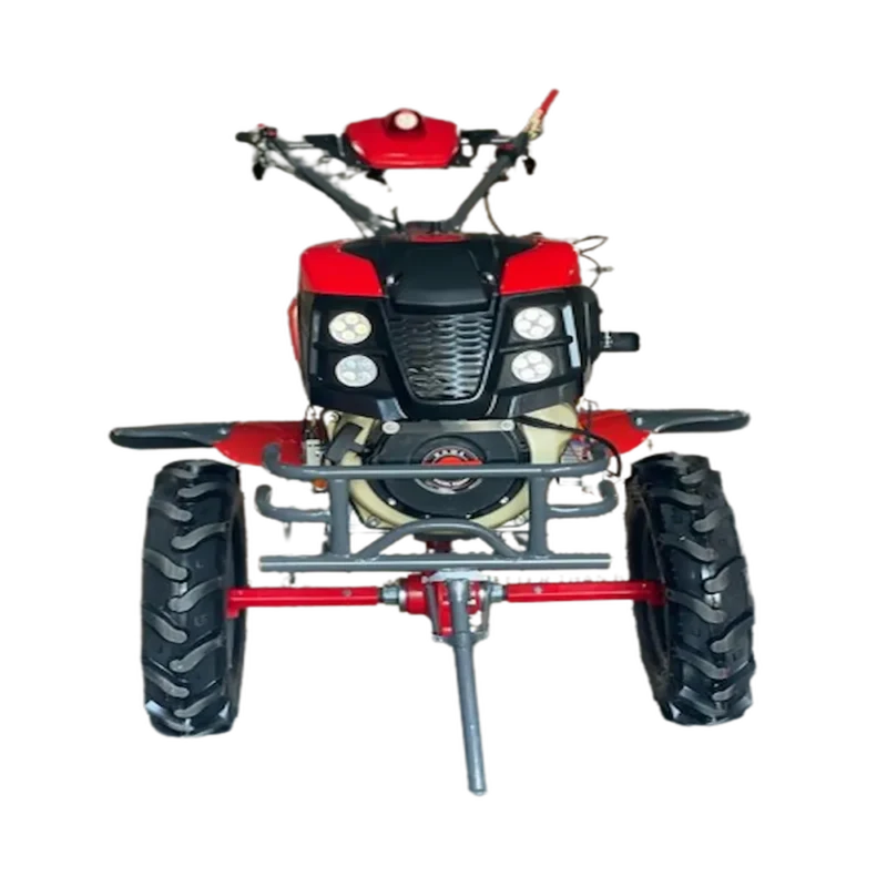 Diesel Power Weeder with Front Light, 9 HP 418 CC Original Kama Engine