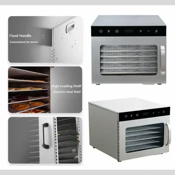 Multipurpose Food Dryer, Dehydrator Machine 6 Tray