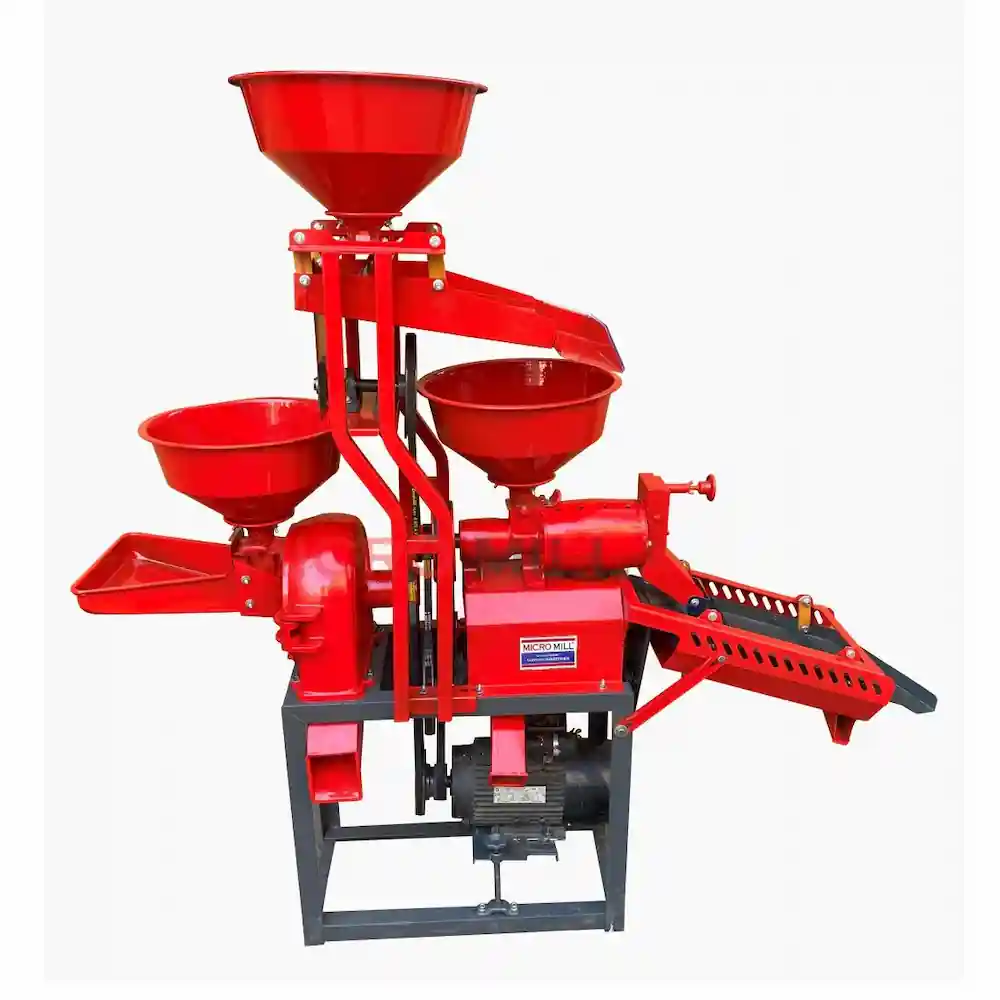 Automatic 5 in 1 Rice Mill Machine