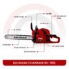 Balwaan BS-180E Eco 18 Inches Chainsaw, 58cc