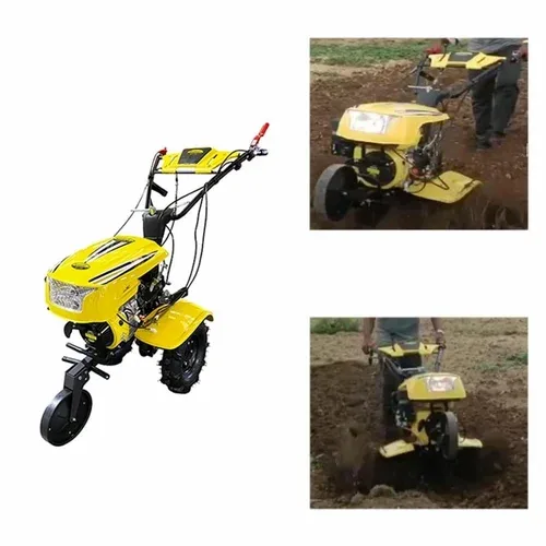 Kisankraft KK-IC-212P Petrol Power Tiller With Headlight, 7 HP